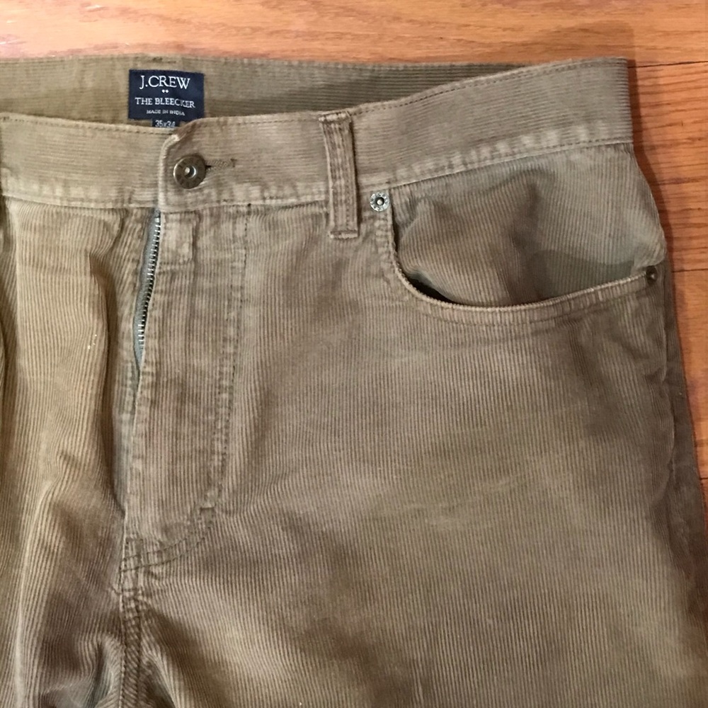 J. Crew Tan Corduroy Vintage Pant